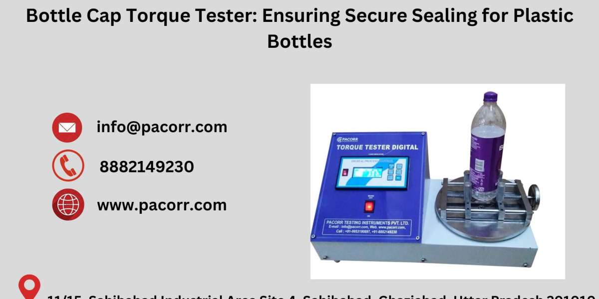 Exploring the Critical Role of the Bottle Cap Torque Tester in Packaging Solutions: A Guide by pacorr.com